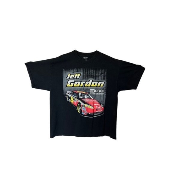 NASCAR Jeff Gordon 24 Drive to End Hunger Graphic Tee Men’s 2Xl - Picture 1 of 8